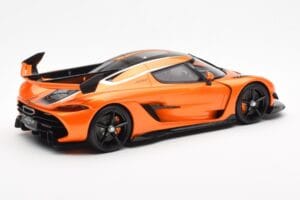 Koenigsegg Jesko Attack Tang Oranžinis GT Spirit 1:18 GT898 Derva - nuotrauka 2 iš 6