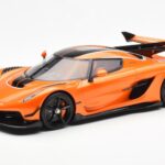 Koenigsegg Jesko Attack Tang Oranžinis GT Spirit 1:18