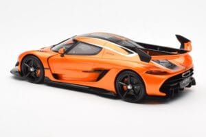 Koenigsegg Jesko Attack Tang Oranžinis GT Spirit 1:18 GT898 Derva - nuotrauka 5 iš 6