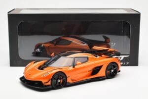 Koenigsegg Jesko Attack Tang Oranžinis GT Spirit 1:18 GT898 Derva - nuotrauka 6 iš 6