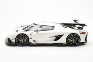 Koenigsegg Jesko Attack Baltas GT Spirit 1:18 GT389 Derva - nuotrauka 3 iš 6