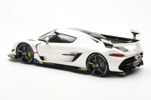 Koenigsegg Jesko Attack Baltas GT Spirit 1:18 GT389 Derva - nuotrauka 5 iš 6