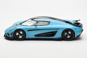 Koenigsegg Regera Baby Mėlynas GT Spirit 1:18 GT881 Derva - nuotrauka 3 iš 6