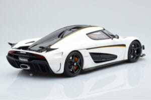 Koenigsegg Regera Baltas GT Spirit 1:18 GT391 Derva - nuotrauka 2 iš 5