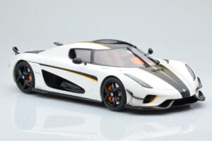 Koenigsegg Regera Baltas GT Spirit 1:18 GT391 Derva - nuotrauka 3 iš 5