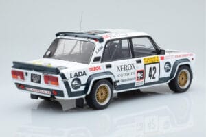 Lada 2105 VFTS #42 S. Brundza Rally 1000 Lakes 1984 IXO 1:18 18RMC146 Metalas - nuotrauka 2 iš 6