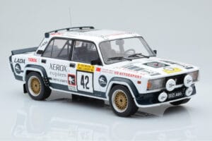 Lada 2105 VFTS #42 S. Brundza Rally 1000 Lakes 1984 IXO 1:18 18RMC146 Metalas - nuotrauka 4 iš 6