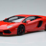 Lamborghini Aventador LP700-4 Andromeda Raudonas AUTOart 1:18