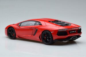 Lamborghini Aventador LP700-4 Andromeda Raudonas AUTOart 1:18 74669 Metalas - nuotrauka 7 iš 10