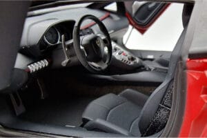 Lamborghini Aventador LP700-4 Andromeda Raudonas AUTOart 1:18 74669 Metalas - nuotrauka 8 iš 10