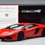 Lamborghini Aventador LP700-4 Andromeda Raudonas AUTOart 1:18 - image 10 of 10