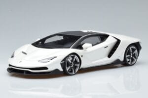 Lamborghini Centenario Perlamutrinė Balta GT Spirit 1:18 GTS18503W Derva