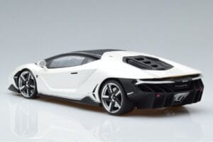 Lamborghini Centenario Perlamutrinė Balta GT Spirit 1:18 GTS18503W Derva - nuotrauka 5 iš 6