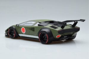 Lamborghini Countach Khyzyl Saleem Huratach GT Spirit 1:18 GT809 Derva - nuotrauka 5 iš 6