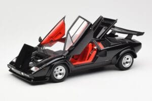 Lamborghini Countach LP 5000 Quattrovalvole Juodas Kyosho 1:18 08320BK Metalas - nuotrauka 2 iš 8
