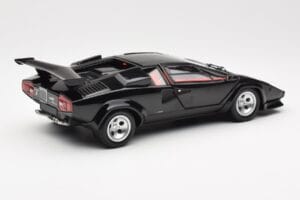 Lamborghini Countach LP 5000 Quattrovalvole Juodas Kyosho 1:18 08320BK Metalas - nuotrauka 3 iš 8