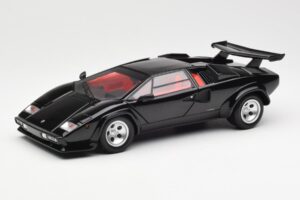 Lamborghini Countach LP 5000 Quattrovalvole Juodas Kyosho 1:18