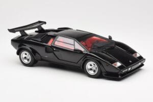 Lamborghini Countach LP 5000 Quattrovalvole Juodas Kyosho 1:18 08320BK Metalas - nuotrauka 6 iš 8