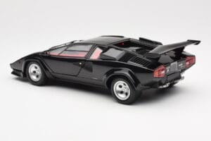 Lamborghini Countach LP 5000 Quattrovalvole Juodas Kyosho 1:18 08320BK Metalas - nuotrauka 7 iš 8