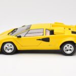 Lamborghini Countach LP 5000 Quattrovalvole Geltonas Kyosho 1:18 - image 4 of 8