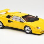 Lamborghini Countach LP 5000 Quattrovalvole Geltonas Kyosho 1:18 - image 6 of 8