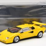 Lamborghini Countach LP 5000 Quattrovalvole Geltonas Kyosho 1:18 - image 8 of 8