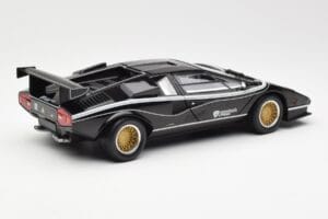 Lamborghini Countach LP 500R Juodas Kyosho 1:18 08320C Metalas - nuotrauka 3 iš 8