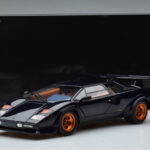 Lamborghini Countach LP500S Walter Wolf Tamsiai Mėlynas Kyosho 1:18 - image 11 of 11