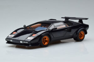 Lamborghini Countach LP500S Walter Wolf Tamsiai Mėlynas Kyosho 1:18