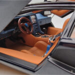 Lamborghini Countach LP500S Walter Wolf Tamsiai Mėlynas Kyosho 1:18 - image 9 of 11