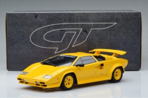 Lamborghini Countach Turbo Koenig Specials Geltonas GT Spirit 1:18 KJ010 Derva - nuotrauka 6 iš 6