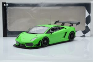 Lamborghini Gallardo LP600+ GT3 Žalias Minichamps 1:18 151111101 Metalas - nuotrauka 6 iš 6