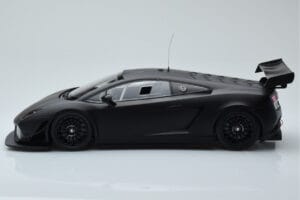 Lamborghini Gallardo LP600+ GT3 Matinis Juodas Minichamps 1:18 151111100 Metalas - nuotrauka 3 iš 6