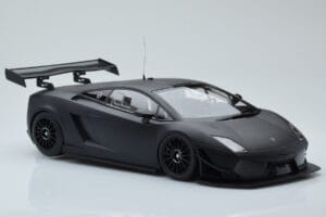 Lamborghini Gallardo LP600+ GT3 Matinis Juodas Minichamps 1:18 151111100 Metalas - nuotrauka 4 iš 6