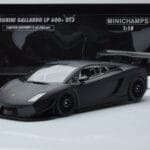 Lamborghini Gallardo LP600+ GT3 Matinis Juodas Minichamps 1:18 - image 6 of 6