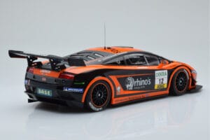 Lamborghini Gallardo LP600+ GT3 Rhinos Leipert Motorsport #12 A. Petrishin / D. Leiper ADAC GT Masters 2011 Minichamps 1:18 1 - nuotrauka 2 iš 6