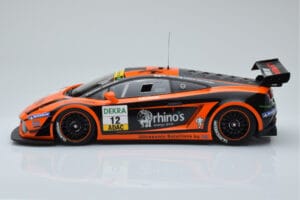 Lamborghini Gallardo LP600+ GT3 Rhinos Leipert Motorsport #12 A. Petrishin / D. Leiper ADAC GT Masters 2011 Minichamps 1:18 1 - nuotrauka 3 iš 6