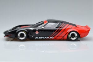 Lamborghini Miura LB Works Liberty Walk Advan GT Spirit 1:18 KJ033 Derva - nuotrauka 3 iš 6