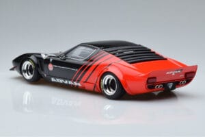 Lamborghini Miura LB Works Liberty Walk Advan GT Spirit 1:18 KJ033 Derva - nuotrauka 5 iš 6