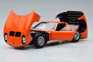 Lamborghini Miura SV Oranžinis AUTOart 1:18 74542 Metalas - nuotrauka 2 iš 8