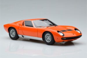 Lamborghini Miura SV Oranžinis AUTOart 1:18 74542 Metalas - nuotrauka 6 iš 8