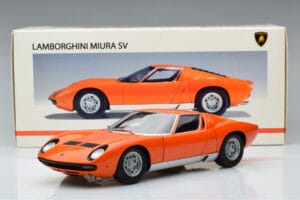 Lamborghini Miura SV Oranžinis AUTOart 1:18 74542 Metalas - nuotrauka 8 iš 8