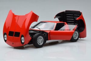 Lamborghini Miura SV Raudonas AUTOart 1:18 74543 Metalas - nuotrauka 2 iš 8