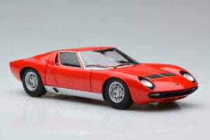 Lamborghini Miura SV Raudonas AUTOart 1:18 74543 Metalas - nuotrauka 6 iš 8