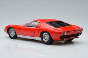 Lamborghini Miura SV Raudonas AUTOart 1:18 74543 Metalas - nuotrauka 7 iš 8