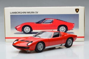Lamborghini Miura SV Raudonas AUTOart 1:18 74543 Metalas - nuotrauka 8 iš 8