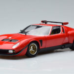 Lamborghini Miura SVR Raudonas Kyosho 1:18