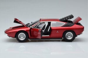 Lamborghini Urraco P250 Raudonas Kyosho 1:18 08446R Metalas - nuotrauka 4 iš 10
