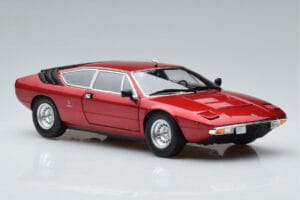 Lamborghini Urraco P250 Raudonas Kyosho 1:18 08446R Metalas - nuotrauka 6 iš 10