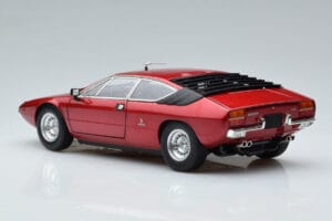 Lamborghini Urraco P250 Raudonas Kyosho 1:18 08446R Metalas - nuotrauka 7 iš 10